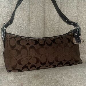 Coach y2k east west demi shoulder bag